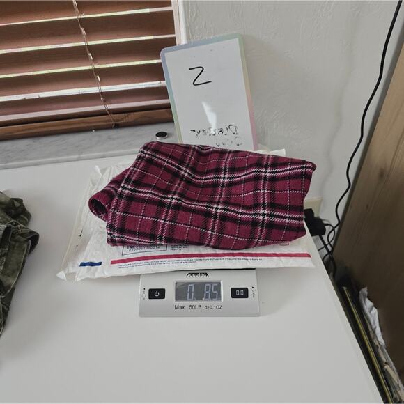 Red Black Vintage Plaid Tartan Clueless Preppy  Wool Skirt Academia Career USA 4 - Picture 12 of 13